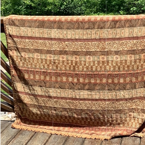 🏜️ Duvet SOUTHWEST Muted Abstract Water Colourish EUC 🏜️ - Picture 11 of 16